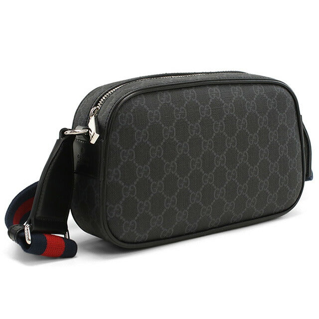 グッチ 斜め掛け ショルダーバッグ メンズ ブランド GUCCI GG BLACK 792097 ブラック バッグ GUC792097011