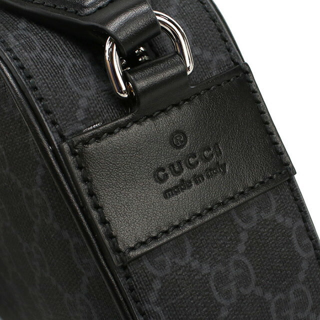 グッチ 斜め掛け ショルダーバッグ メンズ ブランド GUCCI GG BLACK 792097 ブラック バッグ GUC792097011
