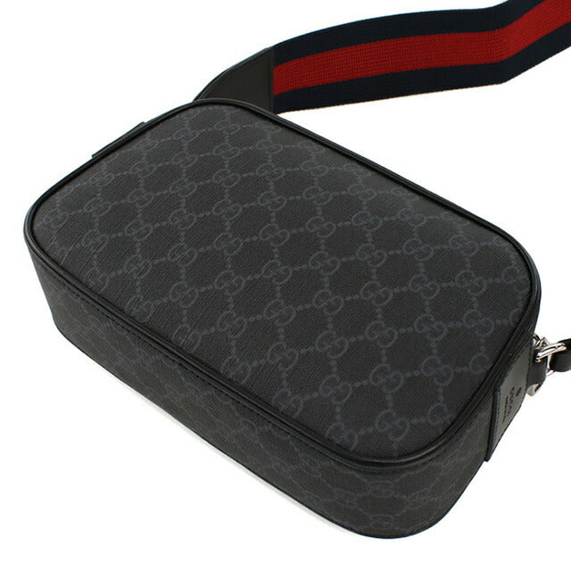 グッチ 斜め掛け ショルダーバッグ メンズ ブランド GUCCI GG BLACK 792097 ブラック バッグ GUC792097011