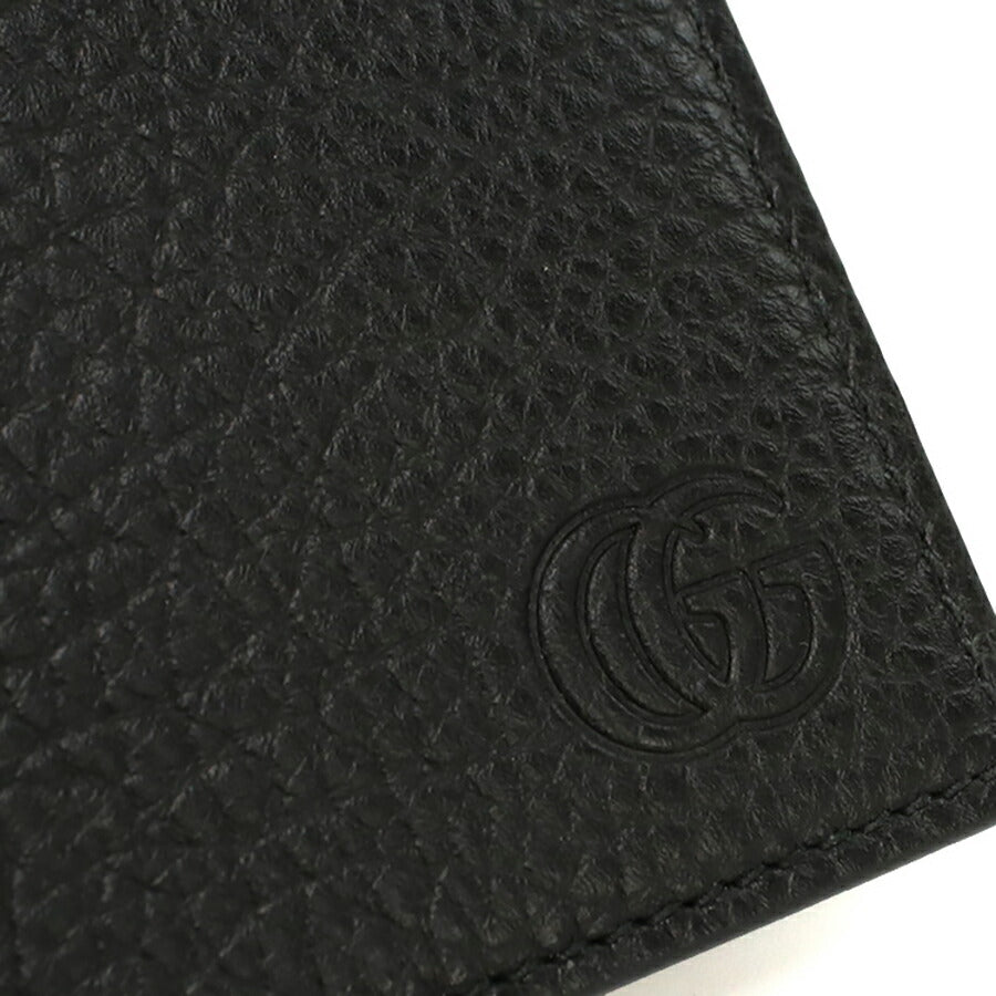 グッチ 二折財布小銭入付き メンズ ブランド GUCCI GG DEBOSSED 795316 ブラック 財布 GUC795316011