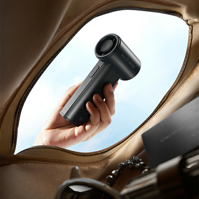 2026 Latest Handy Fan Strongest Metal Body Large Air Volume Strong Wind 100 Levels Quiet Ultra Light Compact 4500mAh Type-C USB Rechargeable Handy Fan Handheld Tabletop HF-MX5 HF-MX5