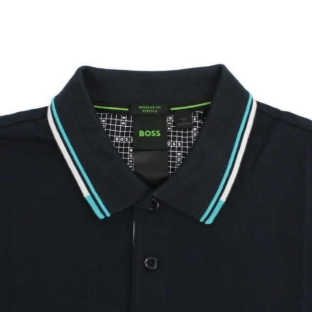 ヒューゴ・ボス ポロシャツ メンズ ブランド HUGO BOSS バングラデシュ 50469102 ネイビー系 ウェア 選べるモデル HUB50469102B