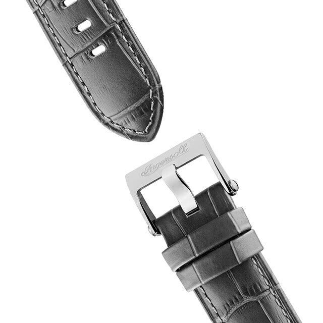 インガソール ザ ヘラルド 自動巻き 腕時計 ブランド メンズ オープンハート INGERSOLL I00402B アナログ シルバー スケルトン グレー I00402B