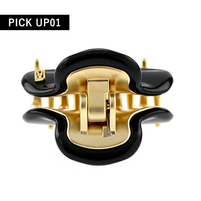 亚历山大·德·巴黎(Alexandre de Paris)发夹女士品牌Alexandre de Paris Vendome S剪贴发饰品从型号ICC45-14339-02中选择