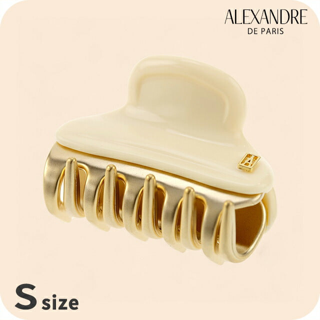 Alexandre de Paris剪辑剪辑妇女品牌Alexandre de Paris Vendome S剪辑ICC45-14339-02-I1象牙ICC45-14339-02-I1