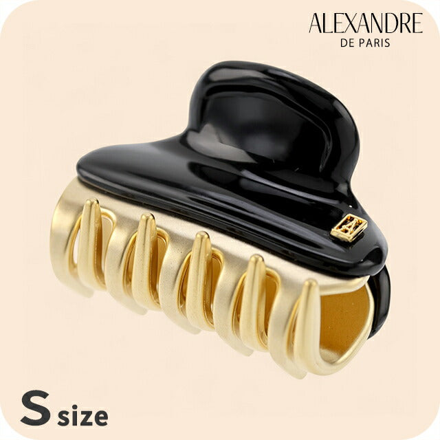 Alexandre de Paris剪辑剪辑女性品牌Alexandre de Paris Vendome S剪辑ICC45-14339-02-N3黑色ICC45-1439-02-N3