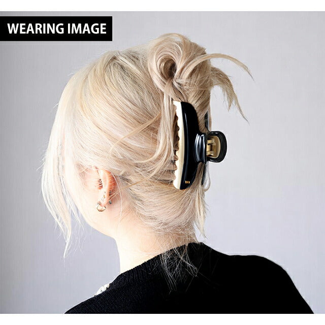 Alexandre de Paris剪辑剪辑女性品牌Alexandre de Paris Vendome L剪辑ICCL-12832-02-X4 PEARL BROWN ICCL-12832-02-X4