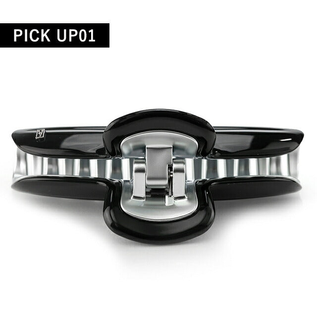 Alexandre de Paris hair clip ladies brand ALEXANDRE DE PARIS Vendome L clip ICCL-12832-02-N4 NOIR B ICCL-12832-02-N4
