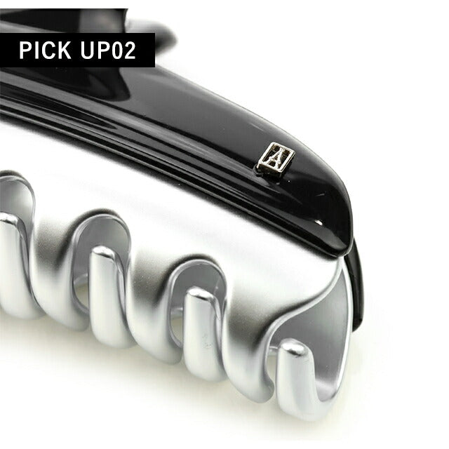 Alexandre de Paris hair clip ladies brand ALEXANDRE DE PARIS Vendome L clip ICCL-12832-02-N4 NOIR B ICCL-12832-02-N4