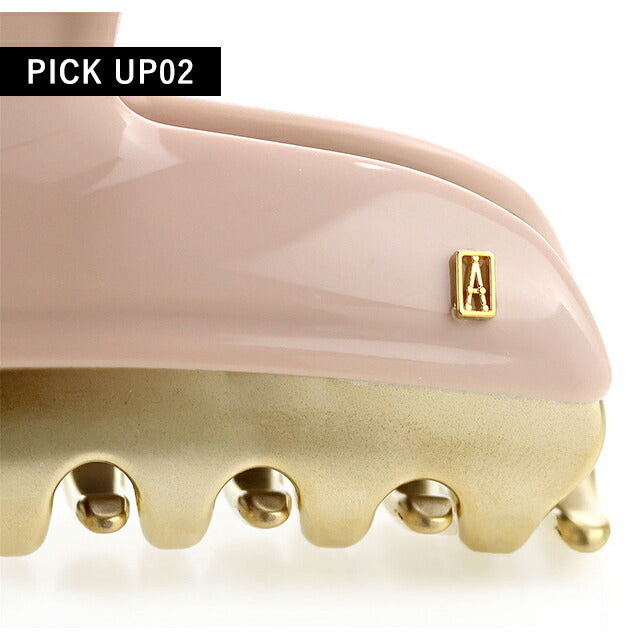 アレクサンドル ドゥ パリ ヘアクリップ レディース ブランド ALEXANDRE DE PARIS ヴァンドームLクリップ ICCL-12832-02-S5 ベージュ ICCL-12832-02-S5