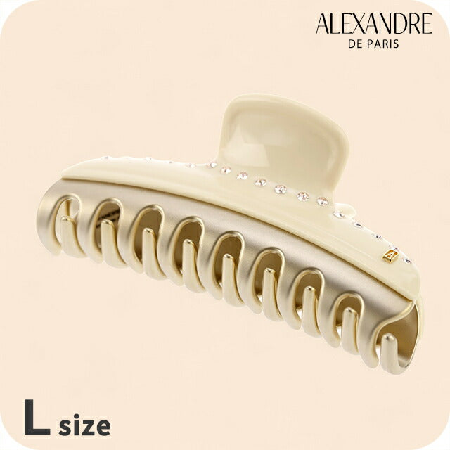 Alexandre de Paris剪辑剪辑女性品牌Alexandre de Paris Vendome L Clip Swarovski ICCL-12832-03-I1 ICCL-12832-03-03-I1