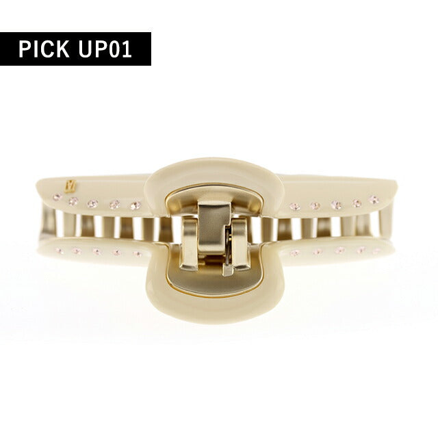 Alexandre de Paris剪辑剪辑女性品牌Alexandre de Paris Vendome L Clip Swarovski ICCL-12832-03-I1 ICCL-12832-03-03-I1