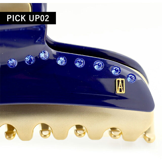 アレクサンドル ドゥ パリ ヘアクリップ レディース ブランド ALEXANDRE DE PARIS ヴァンドームLクリップ スワロフスキー ICCL-12832-03-M5 ICCL-12832-03-M5