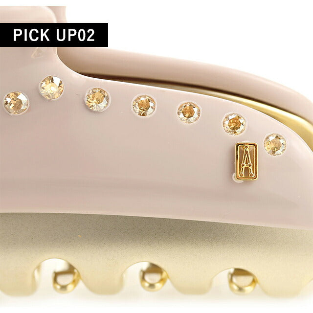 アレクサンドル ドゥ パリ ヘアクリップ レディース ブランド ALEXANDRE DE PARIS ヴァンドームLクリップ スワロフスキー ICCL-12832-03-S5 ICCL-12832-03-S5