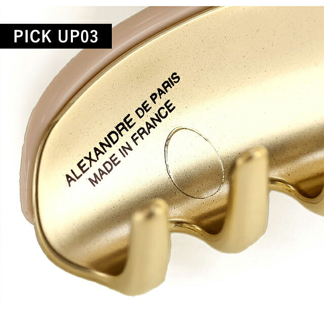 アレクサンドル ドゥ パリ ヘアクリップ レディース ブランド ALEXANDRE DE PARIS ヴァンドームLクリップ スワロフスキー ICCL-12832-03-S5 ICCL-12832-03-S5