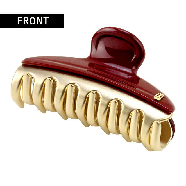 Alexandre de Paris hair clip ladies brand ALEXANDRE DE PARIS Vendome M clip ICCM-15571-02-B2 BORDEAUX ICCM-15571-02-B2