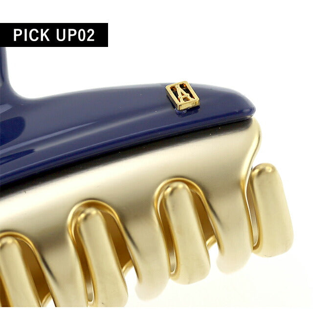 Alexandre de Paris剪辑剪辑女性品牌Alexandre de Paris Vendome M剪辑ICCM-15571-02-M5海军ICCM-15571-02-M5