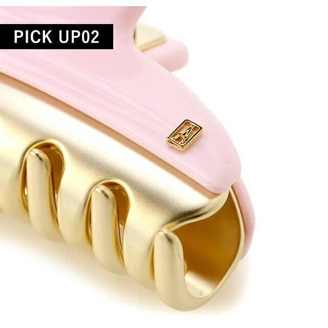 アレクサンドル ドゥ パリ ヘアクリップ レディース ブランド ALEXANDRE DE PARIS ヴァンドームMクリップ ICCM-15571-02-Q10 ROSE GLOSSY ICCM-15571-02-Q10