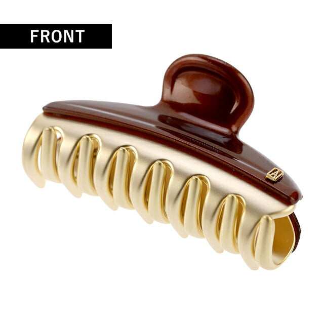 Alexandre de Paris剪辑剪辑女性品牌Alexandre de Paris Vendome M剪辑ICCM-15571-02-X4 PEARL BROWN ICCM-15571-02-X4