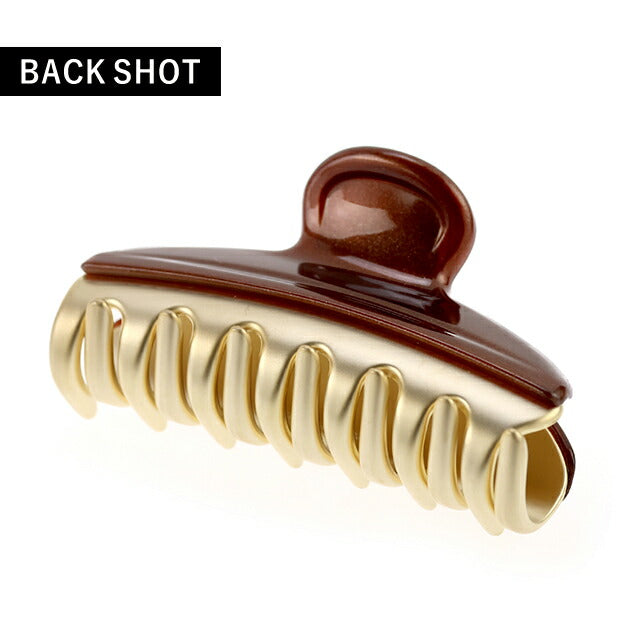 Alexandre de Paris剪辑剪辑女性品牌Alexandre de Paris Vendome M剪辑ICCM-15571-02-X4 PEARL BROWN ICCM-15571-02-X4