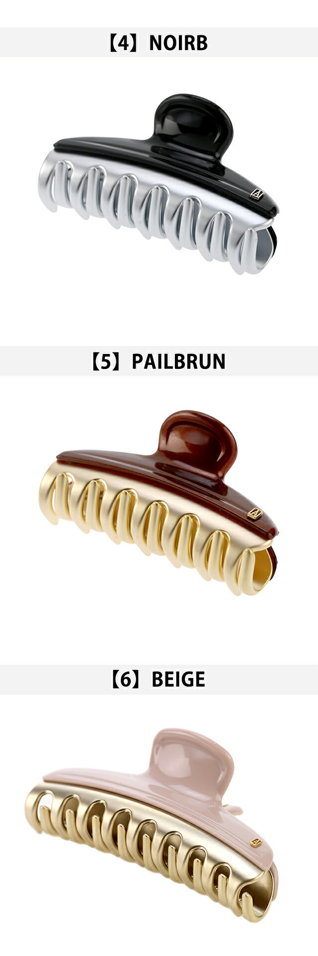 アレクサンドル ドゥ パリ ヘアクリップ レディース ブランド ALEXANDRE DE PARIS VENDOME Mクリップ ICCM-15571-02 ヘアアク 選べるモデル MD-ICCM-15571-02