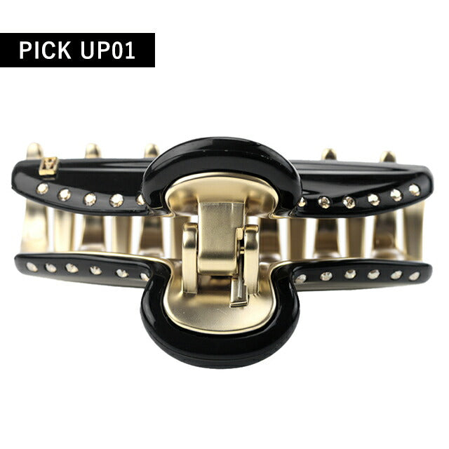 Alexandre de Paris hair clip ladies brand ALEXANDRE DE PARIS VENDOME M clip Swarovski ICCM-15571-03 Selectable model MD-ICCM-15571-03