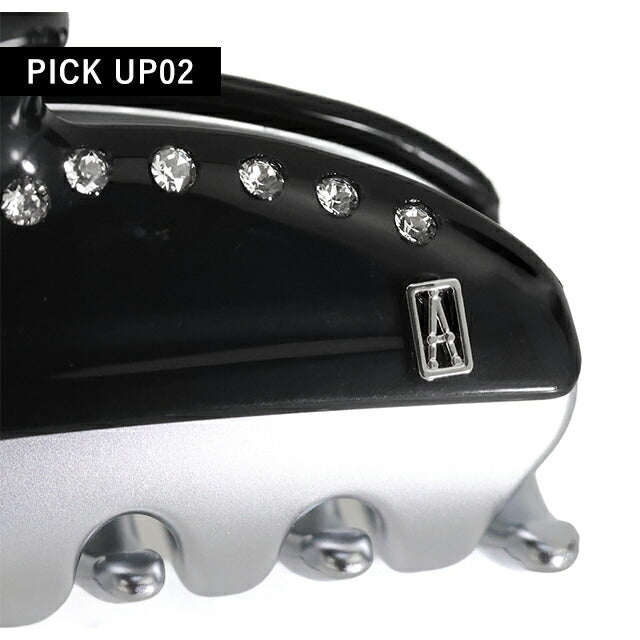 アレクサンドル ドゥ パリ ヘアクリップ レディース ブランド ALEXANDRE DE PARIS ヴァンドームMクリップ スワロフスキー ICCM-15571-03-N4 ICCM-15571-03-N4