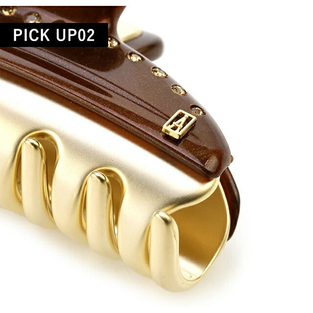 アレクサンドル ドゥ パリ ヘアクリップ レディース ブランド ALEXANDRE DE PARIS ヴァンドームMクリップ スワロフスキー ICCM-15571-03-X4 ICCM-15571-03-X4