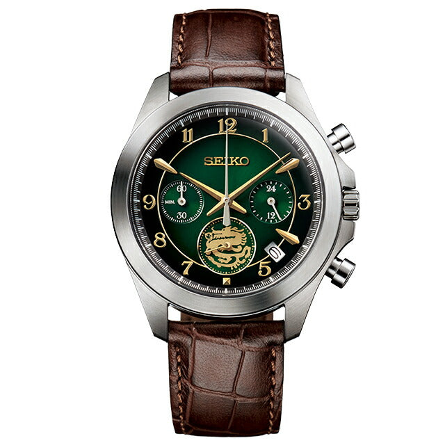 年度观看系列2024年龙有限的精工协作观看石英电池供电的观看品牌男士有限数量计时51292模拟IEI-51292