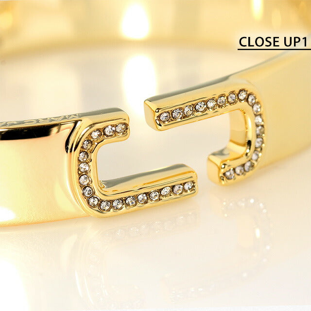 マーク ジェイコブス バングル MARC JACOBS ザ J マーク パヴェ ヒンジ バングル 真鍮 レディース J103MT2RE22 722 ゴールド アクセサリー 記念品 ギフト J103MT2RE22-722