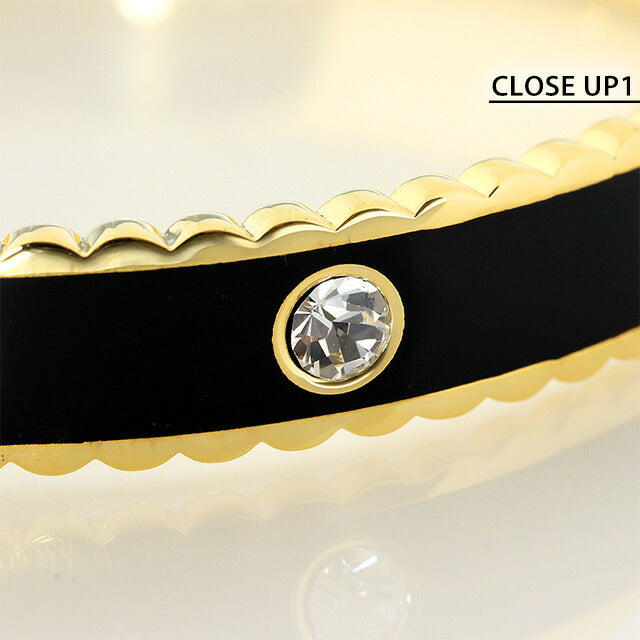 マーク ジェイコブス バングル MARC JACOBS ザ メダリオン バングル ラージ 真鍮 レディース J105MT7PF22 001 ブラック ゴールド 記念品 プレゼント ギフト J105MT7PF22-001