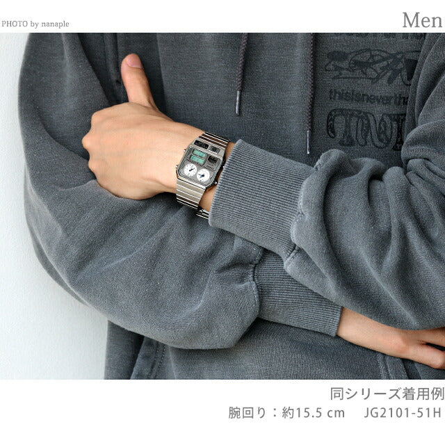 JG2101-51H | シチズン コレクション レコードレーベル Metallic ANA-DIGI TEMP クォーツ 電池式