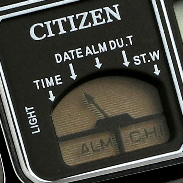 公民唱片公司Ana-Digital Temp Watch Brand Chronograph Analog Digital JG2105-93E公民黑人JG2105-93E
