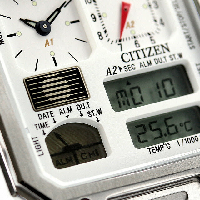 Citizen Collection Record Label Thermo Sensor Watch Brand Men&