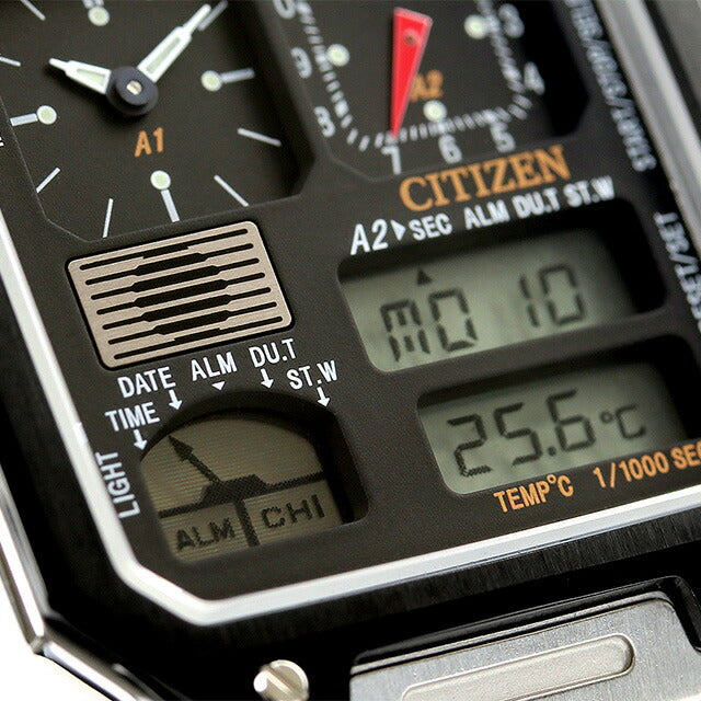 Citizen Collection Record Label Thermo Sensor Watch Brand Men&
