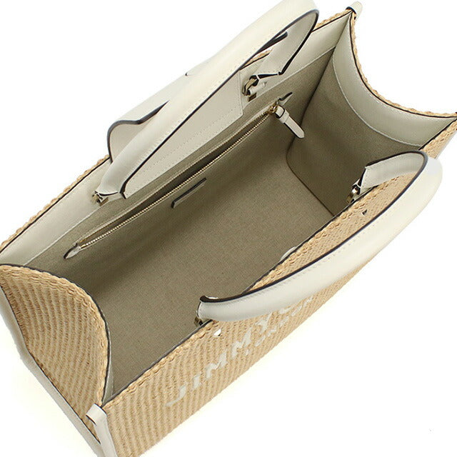 ジミーチュウ カゴバッグ レディース ブランド JIMMY CHOO イタリア AVENUE M TOTE U ベージュ系 バッグ JICAVENUEMTOT011