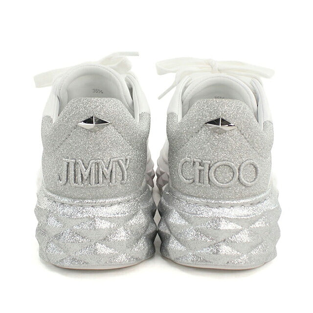 ジミーチュウ スニーカー レディース ブランド JIMMY CHOO レザー DIAMOND MAXI-F II ホワイト シューズ 選べるモデル JICDIAMONDMAXA