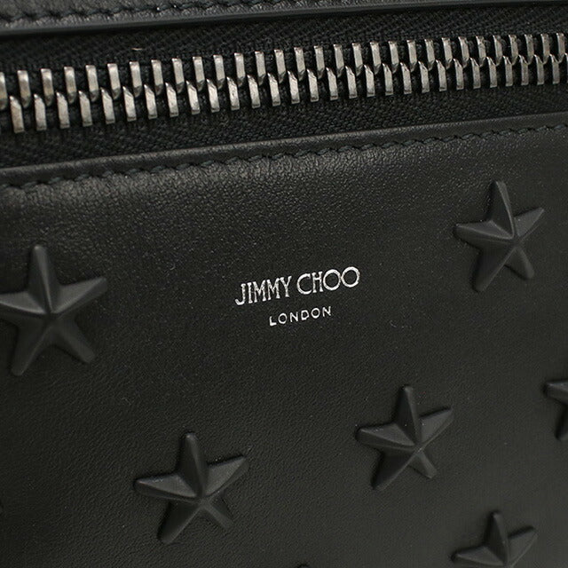 ジミーチュウ ボディバッグ メンズ ブランド JIMMY CHOO レザー イタリア FINSLEY ブラック バッグ JICFINSLEY011