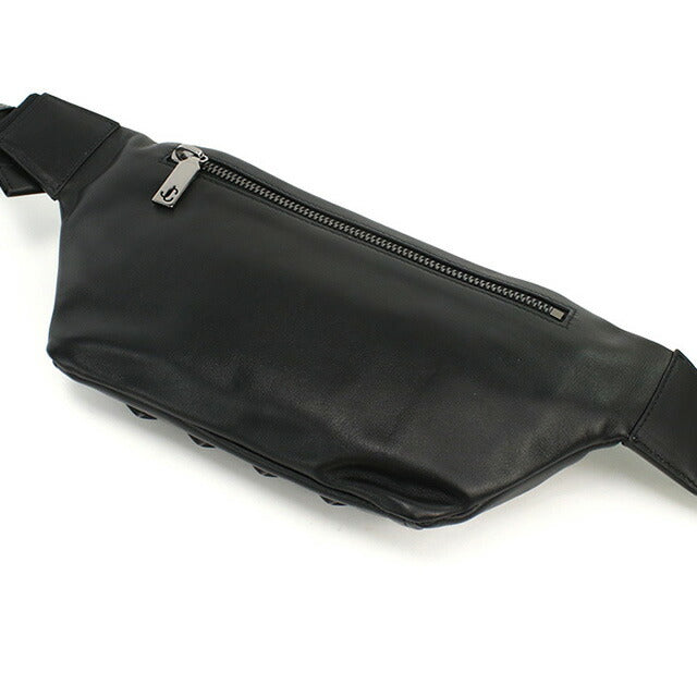 ジミーチュウ ボディバッグ メンズ ブランド JIMMY CHOO レザー イタリア FINSLEY ブラック バッグ JICFINSLEY011