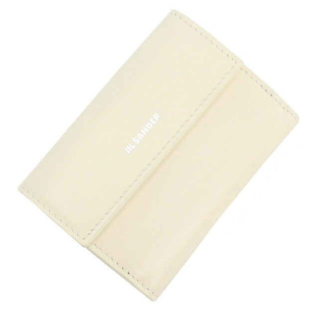 ジル サンダー 三折財布小銭入付き レディース ブランド JIL SANDER イタリア J07UI0009 ホワイト系 財布 JISJ07UI0009031