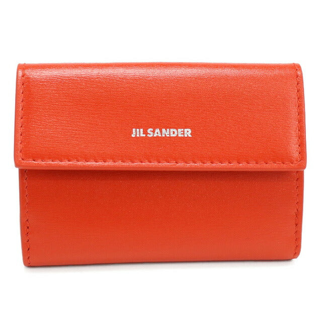 ジル サンダー 三折財布小銭入付き レディース ブランド JIL SANDER イタリア J07UI0009 オレンジ系 財布 JISJ07UI0009061