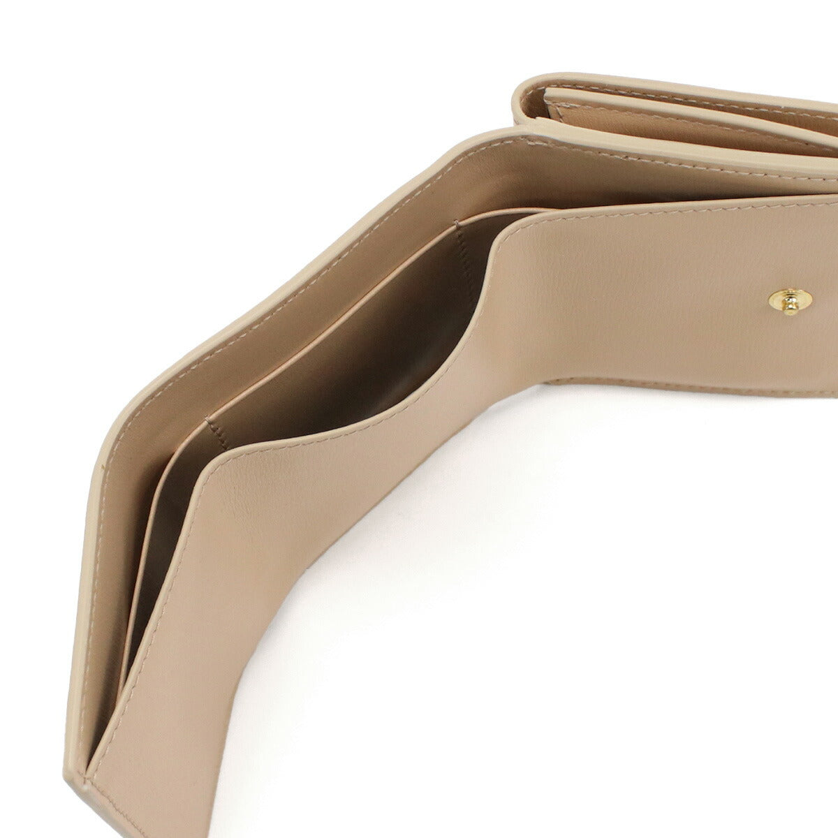 ジル サンダー 三折財布小銭入付き レディース カーフレザー イタリア J07UI0011 ベージュ系 財布 JISJ07UI0011021