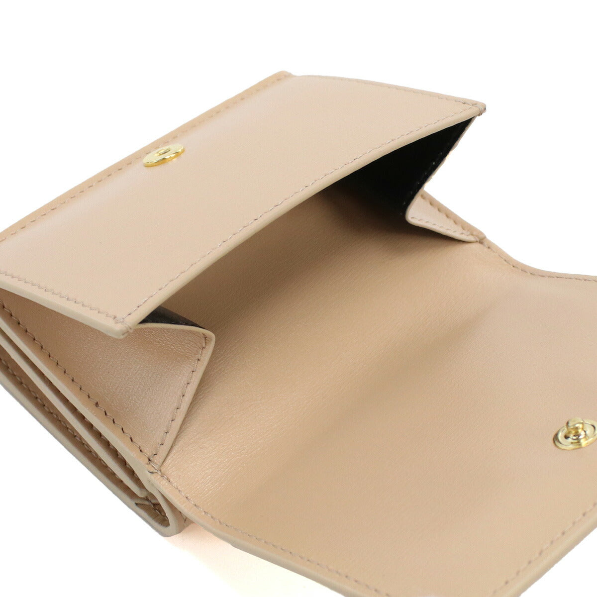 ジル サンダー 三折財布小銭入付き レディース カーフレザー イタリア J07UI0011 ベージュ系 財布 JISJ07UI0011021