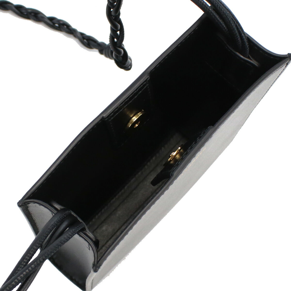 ジルサンダー 斜め掛けショルダーバッグ レディース カーフレザー イタリア J07WG0001 ブラック バッグ JISJ07WG0001011