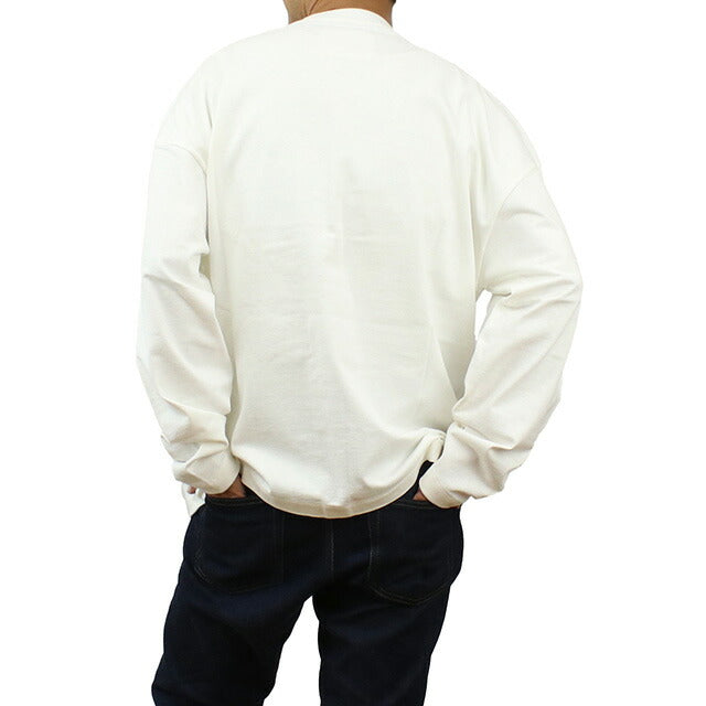 ジル サンダー 長袖Tシャツ メンズ ブランド JIL SANDER イタリア J22GC0136 ホワイト系 ウェア 選べるモデル JISJ22GC0136A