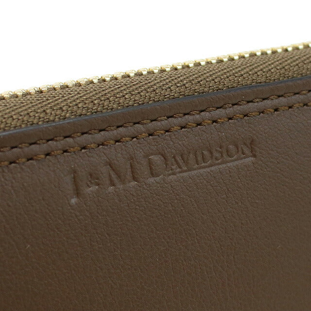 ジェイアンドエムデヴィッドソン 長財布ラウンドファスナー レディース ブランド レザー スペイン SZAW-0XX-SCXX HAZELNUT ブラウン系 JMDAW0XXSCXX041