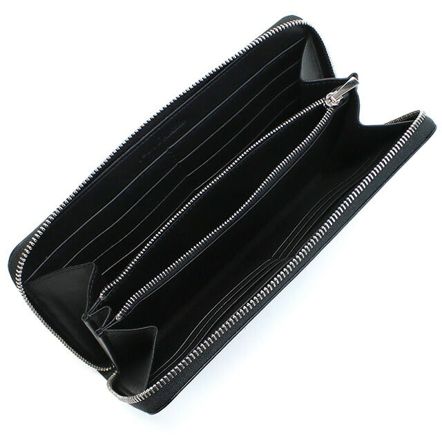 ジェイアンドエムデヴィッドソン 長財布ラウンドファスナー レディース ブランド レザー スペイン SZAW-0XX-SCXX BLACK ブラック 財布 JMDAW0XXSCXX071