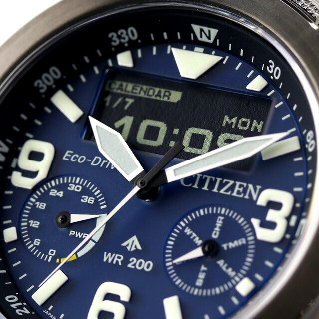 Citizen Promaster Land Photovoltaic Eco-Drive Watch Brand Men&