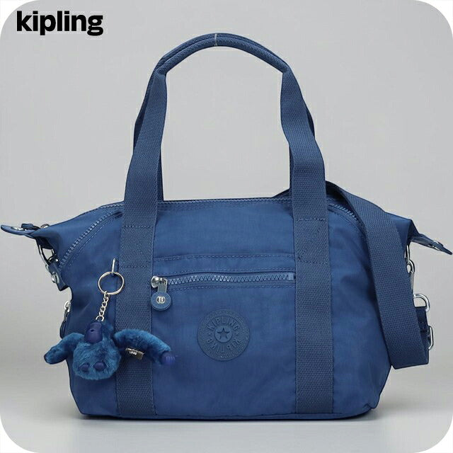 キプリング ボストンバッグ レディース ブランド Kipling アート ミニ ミニボストンバッグ 2WAY K01327-5PZ Casual Blue K01327-5PZ