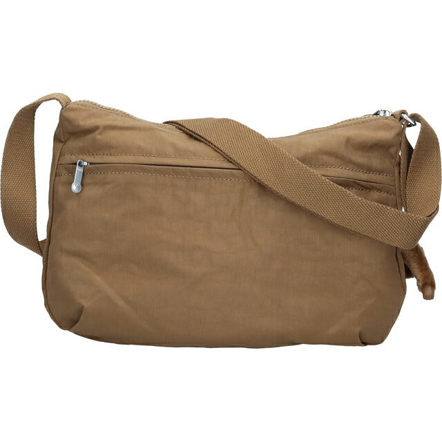 キプリング ショルダーバッグ レディース ブランド Kipling イゼラ ロゴ ワンポイント 無地 K02144-1NA Smooth Khaki K02144-1NA